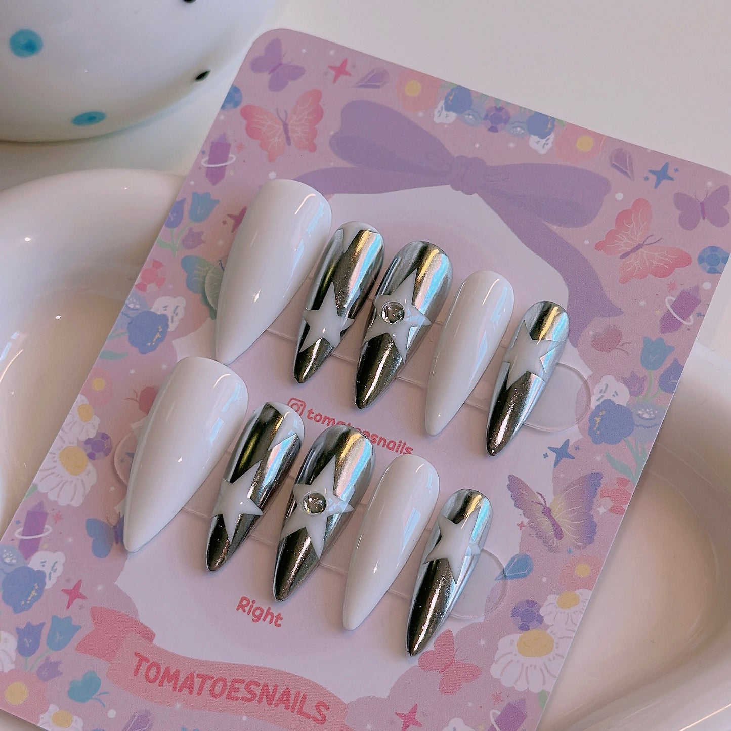 Silver Chrome Star
