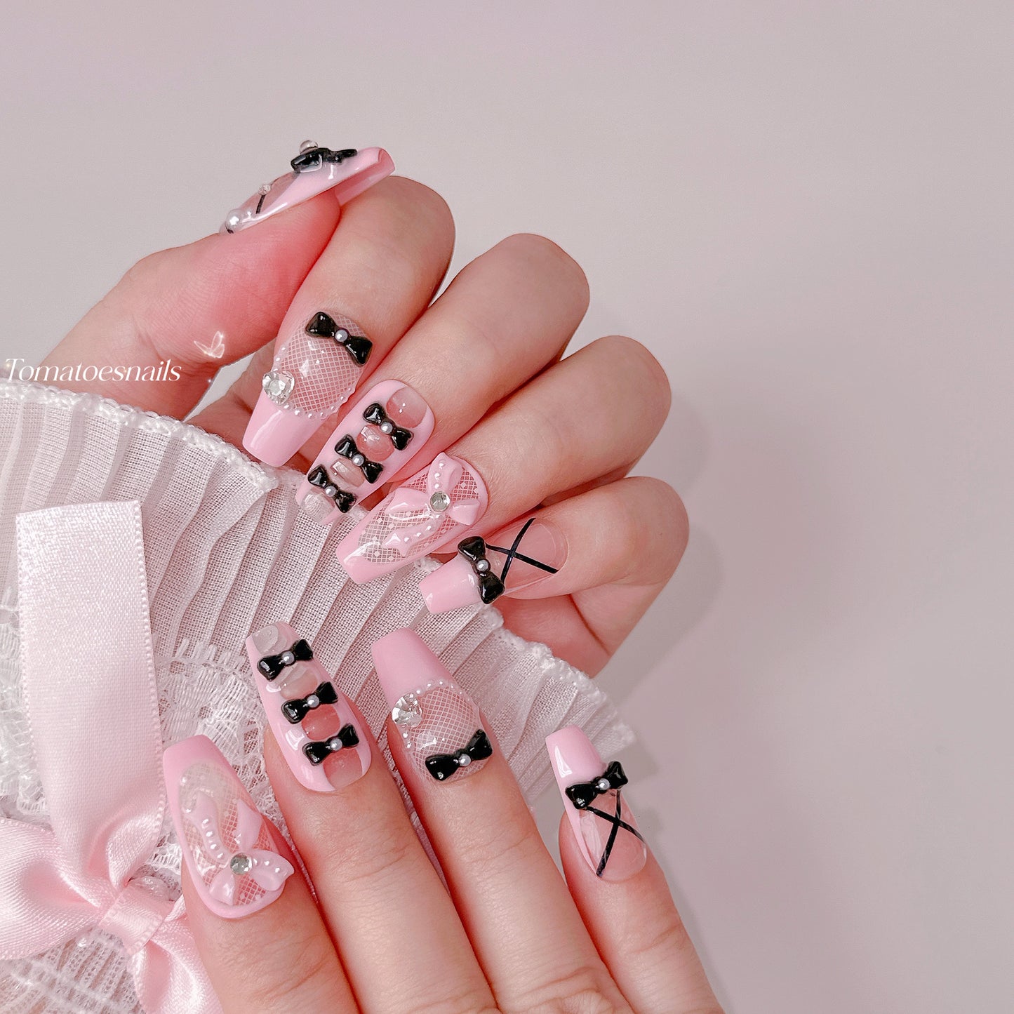 Sweet Pink Lace Ballet