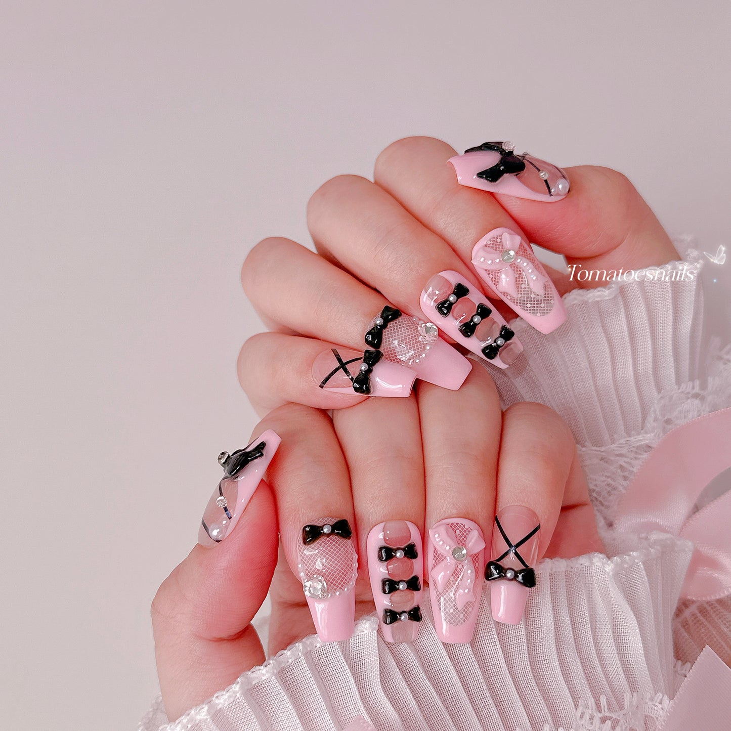 Sweet Pink Lace Ballet