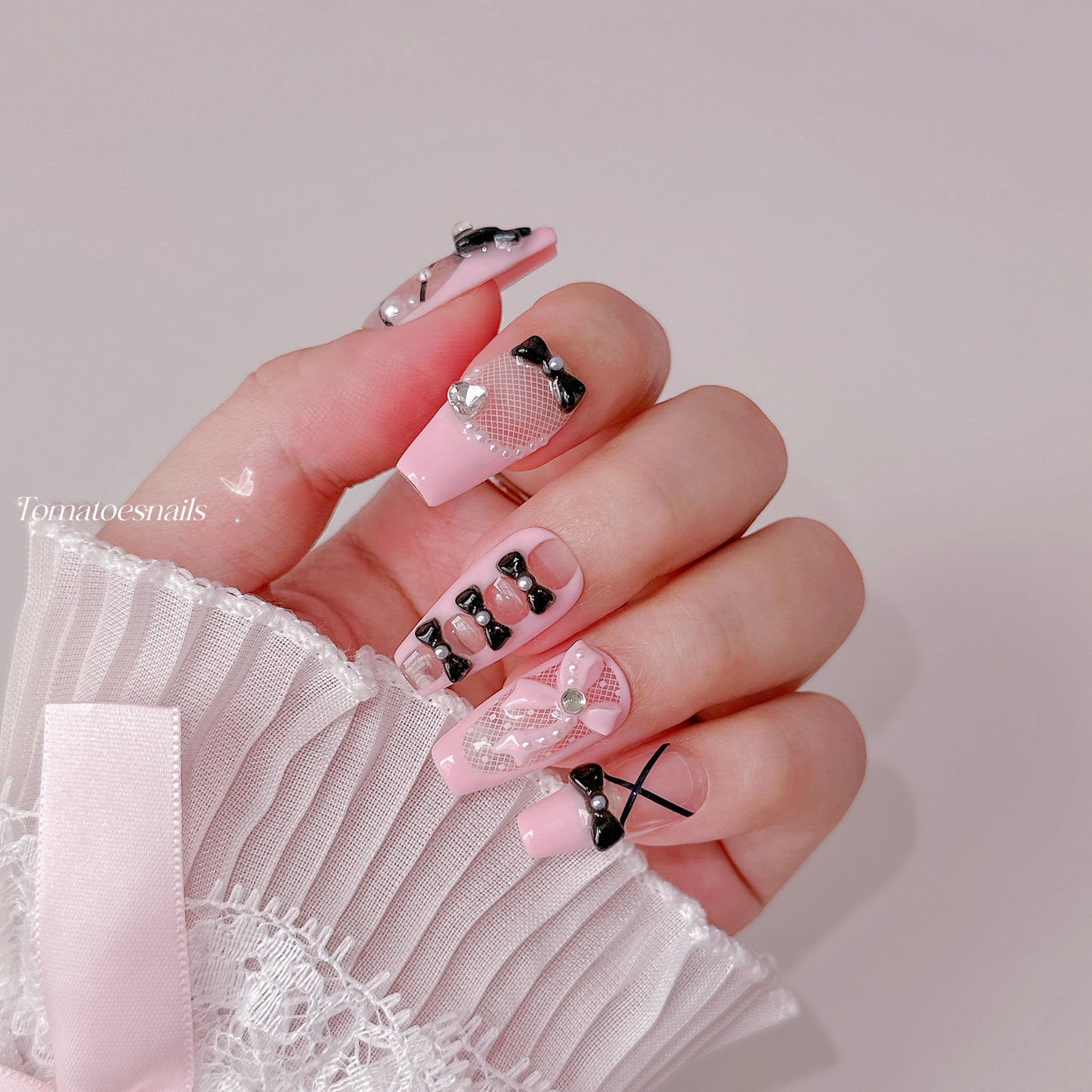 Sweet Pink Lace Ballet