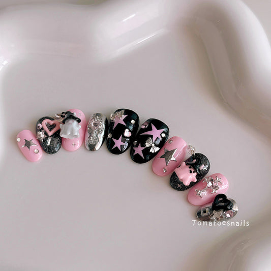 Y2K Starburst Party (Charms can be adjusted)