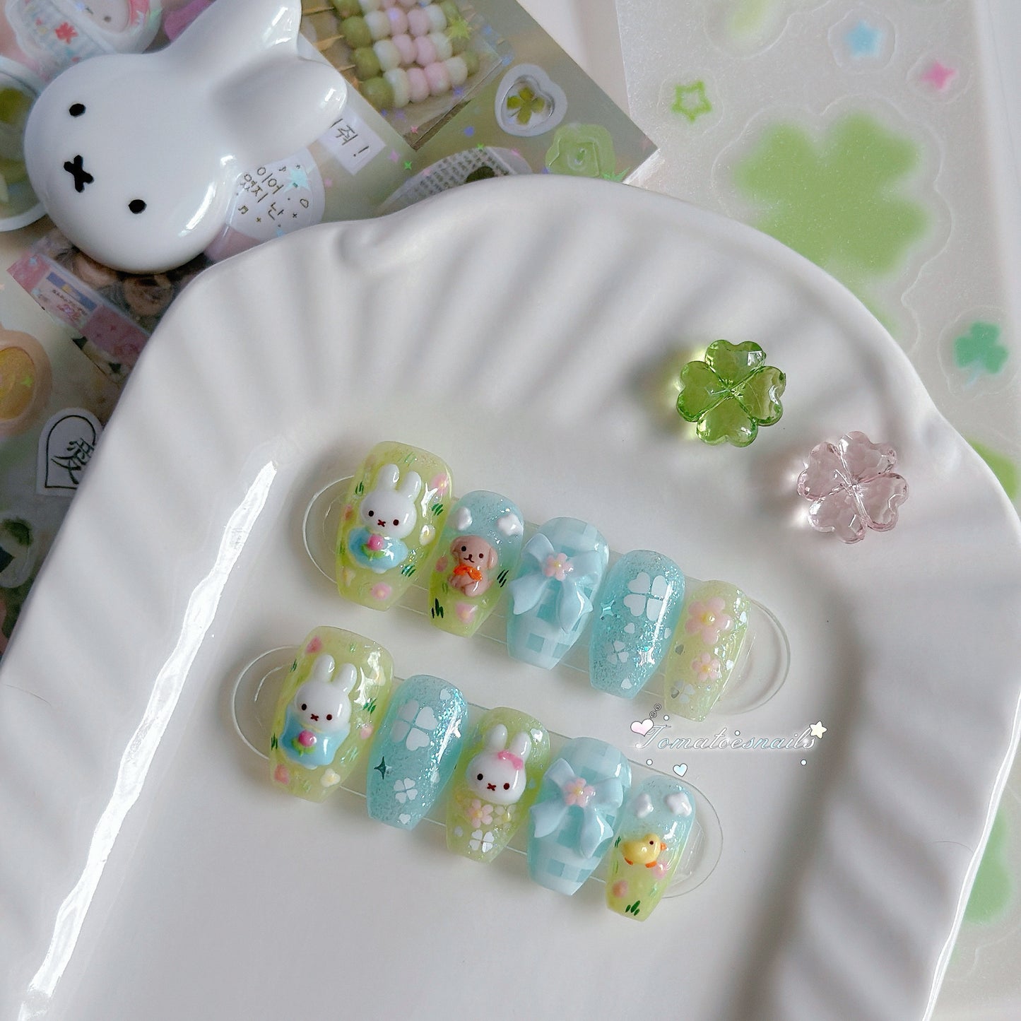 Lucky Clover Bunny