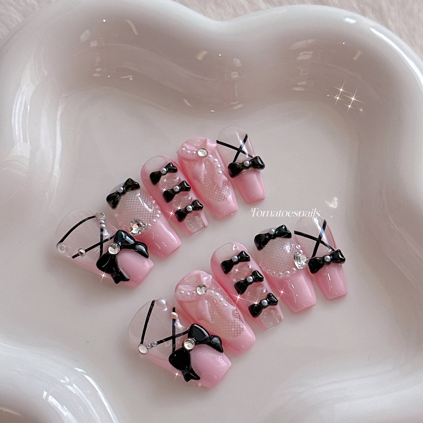 Sweet Pink Lace Ballet