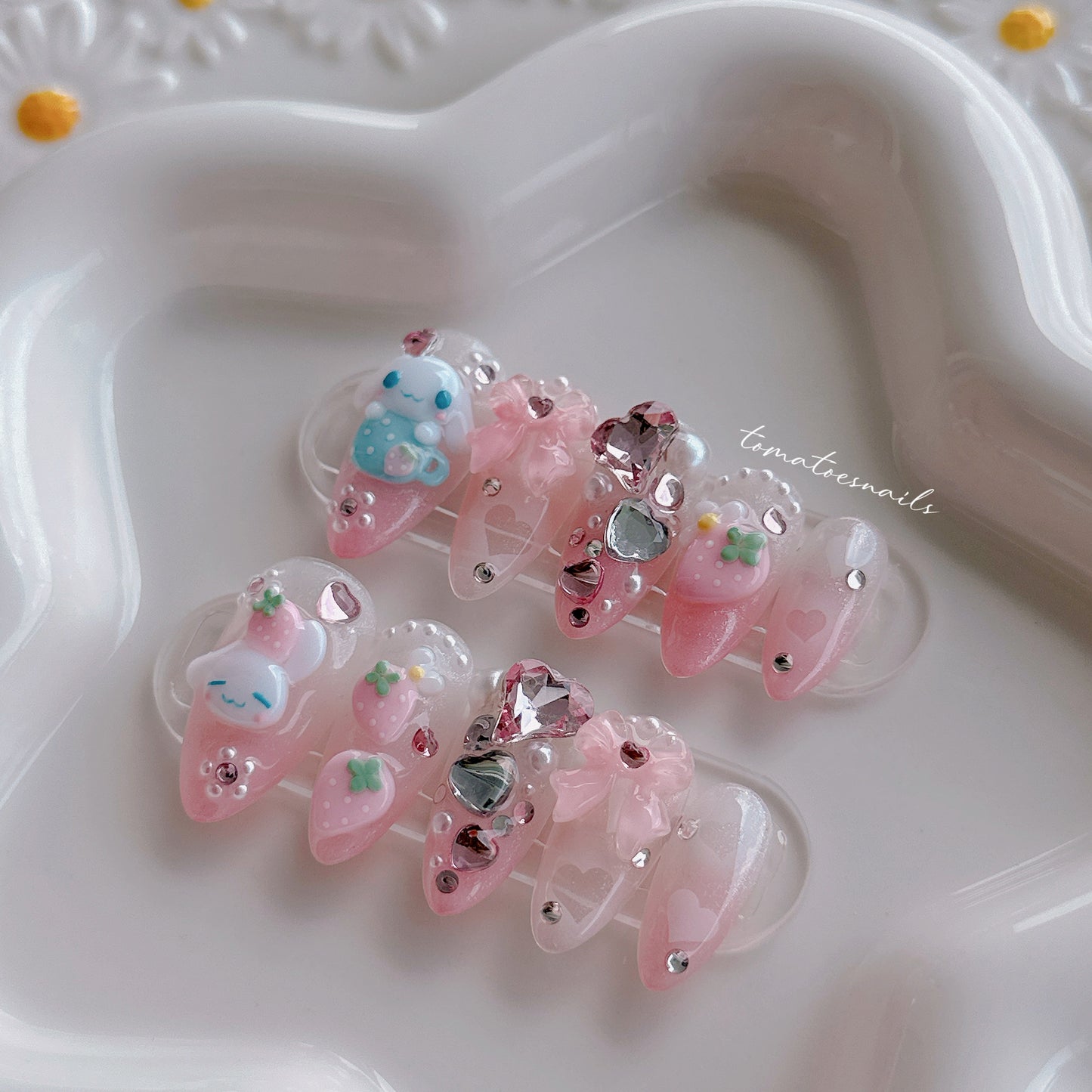 Strawberry Milk Tea Cup