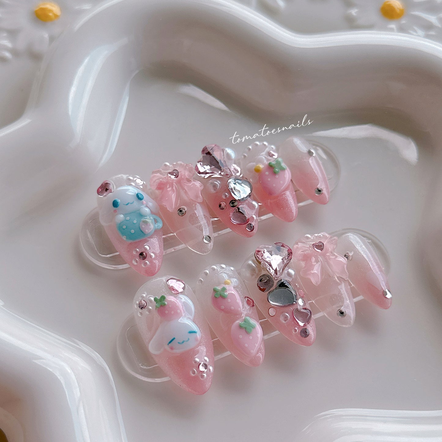 Strawberry Milk Tea Cup