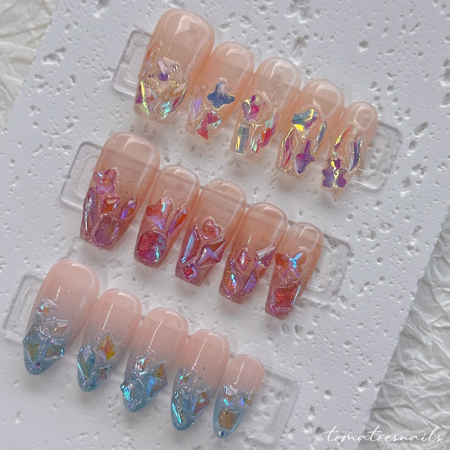 CLEAR Aurora Glitter Ice