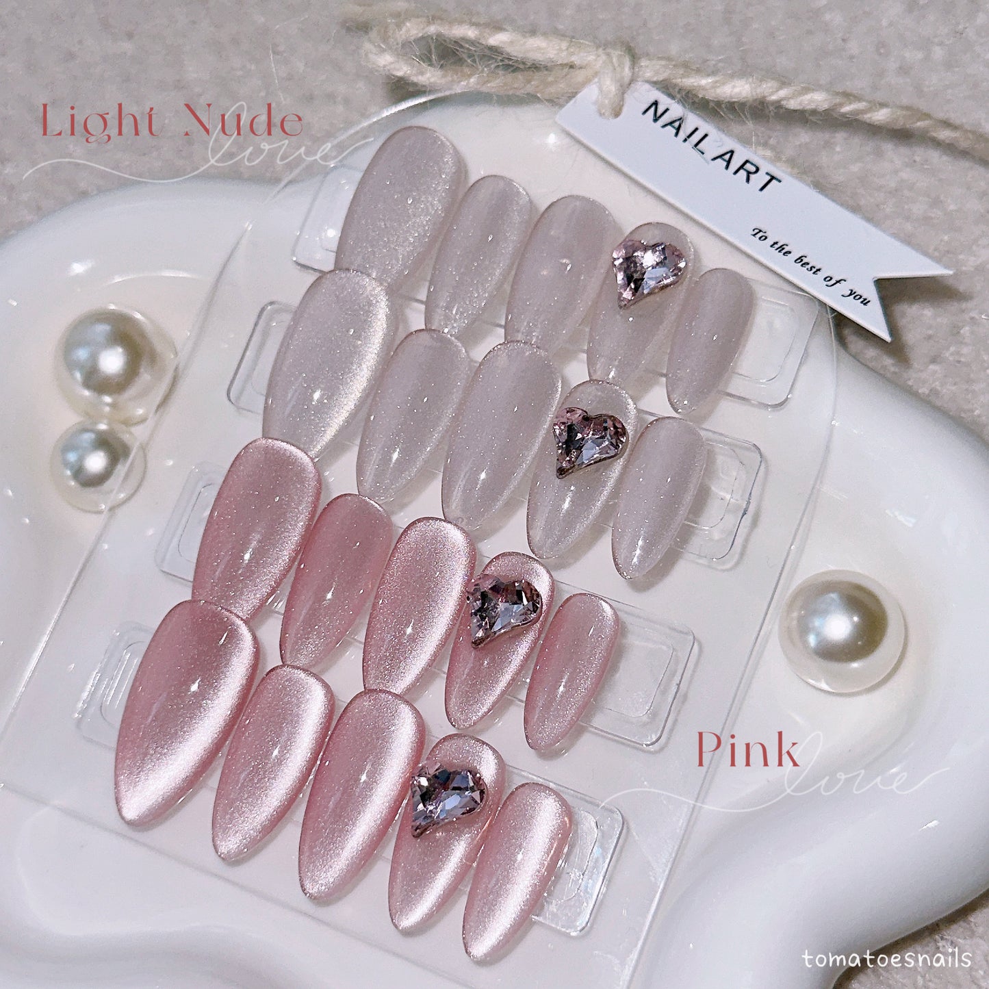 Pink Velvet Heart Gem