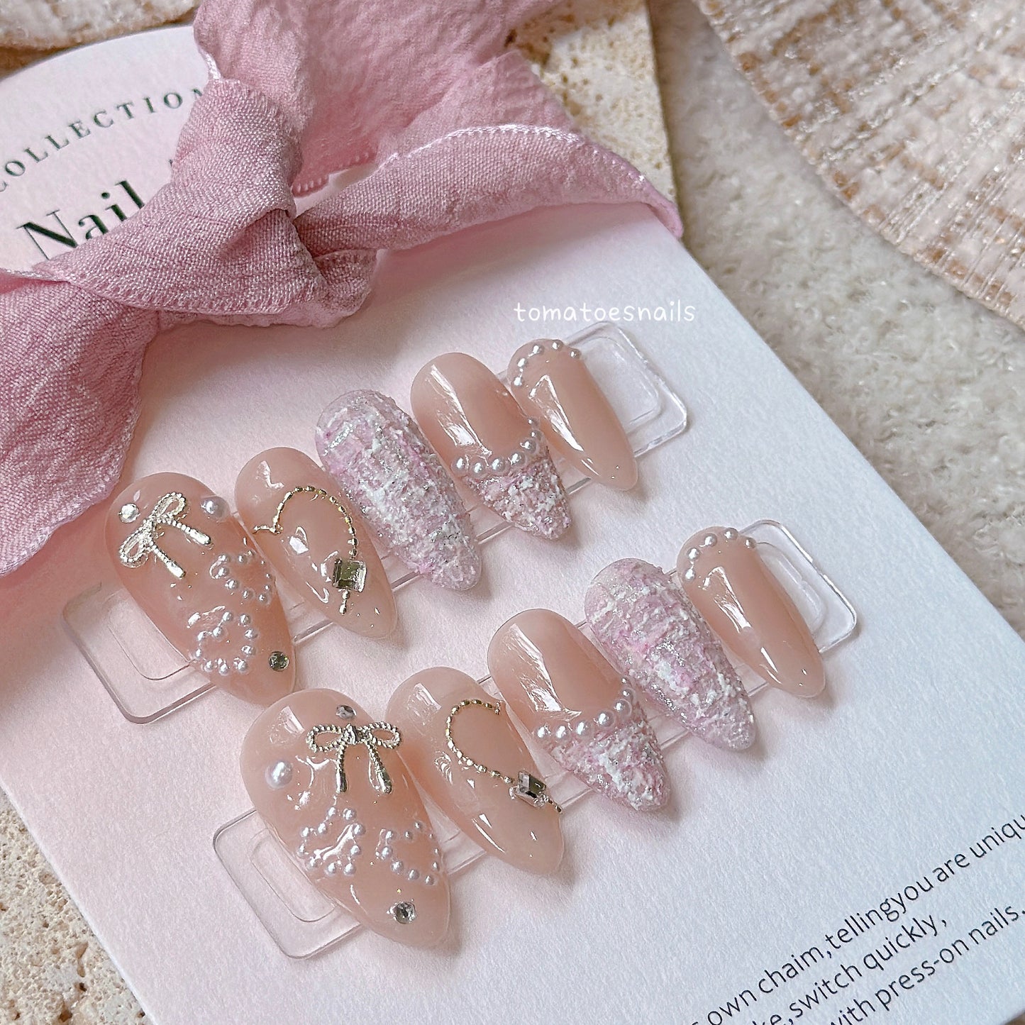 Pink Tweed Glam