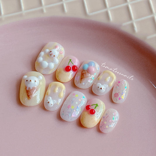 Ice-cream Donut