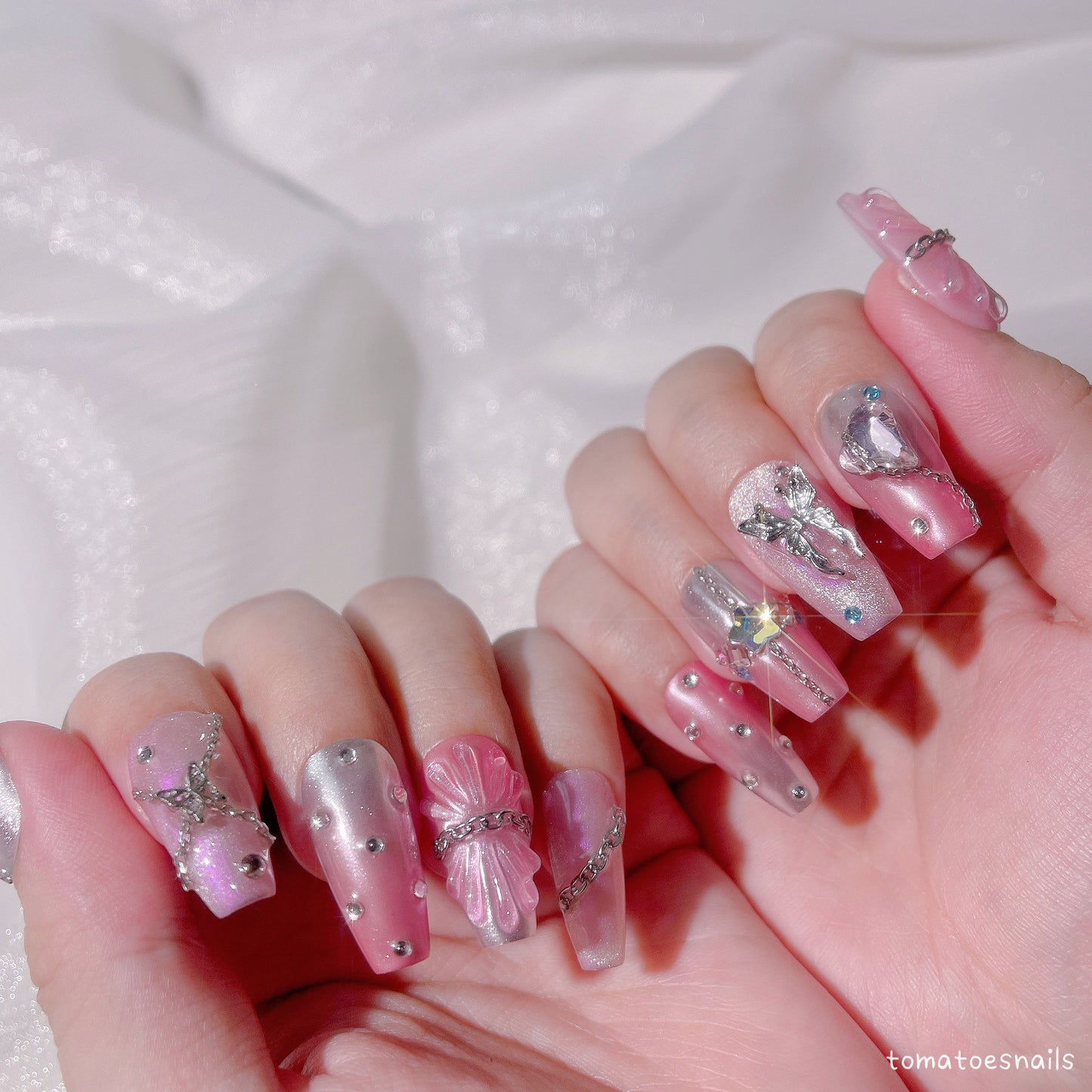 Butterfly Pink Chain