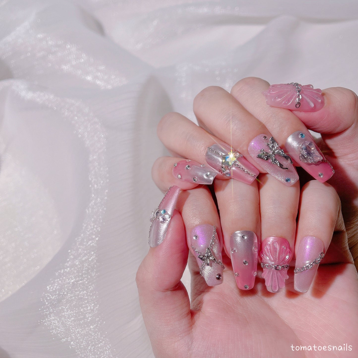 Butterfly Pink Chain