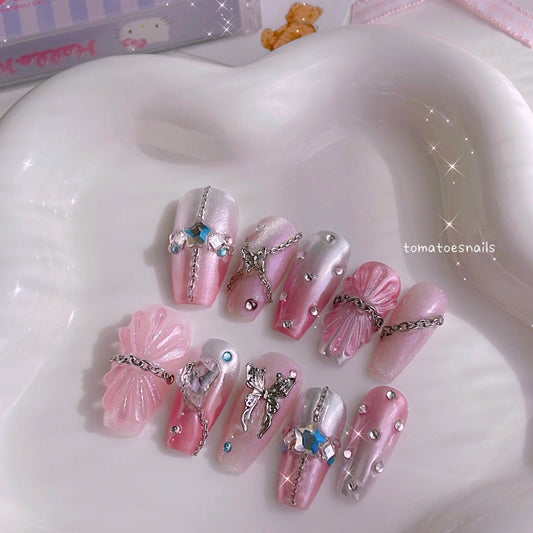 Butterfly Pink Chain