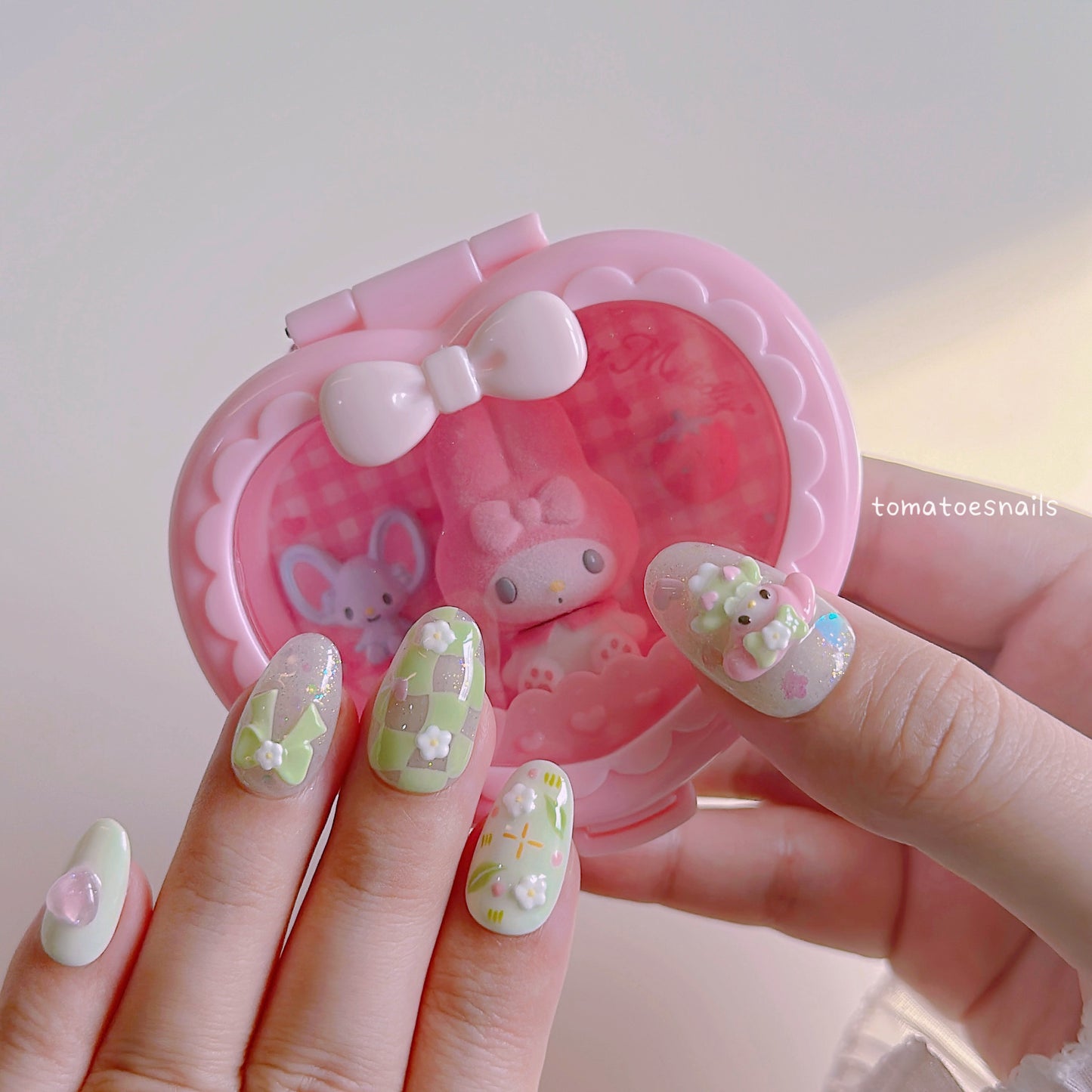 Bunny Green Meadow