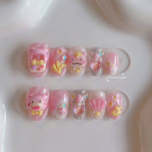 BubbleGum Seashell
