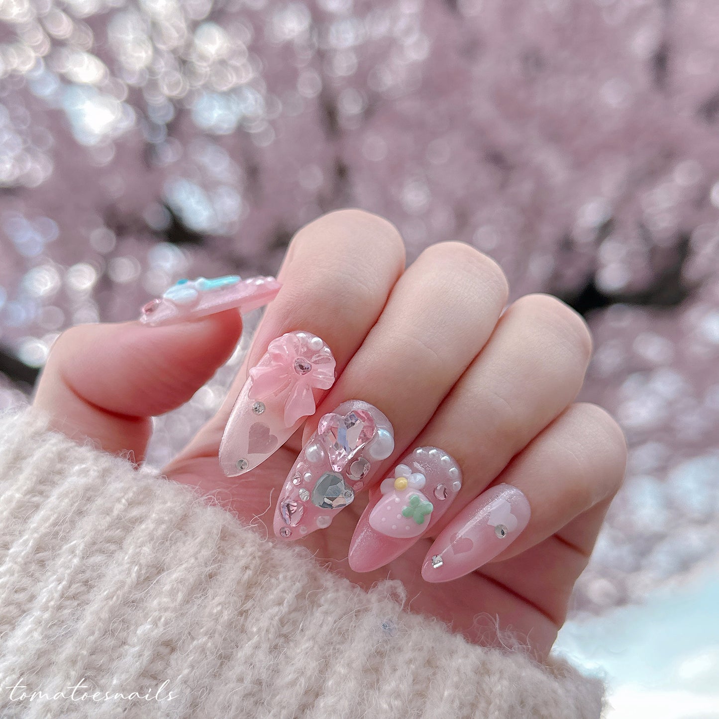 Strawberry Milk Tea Cup