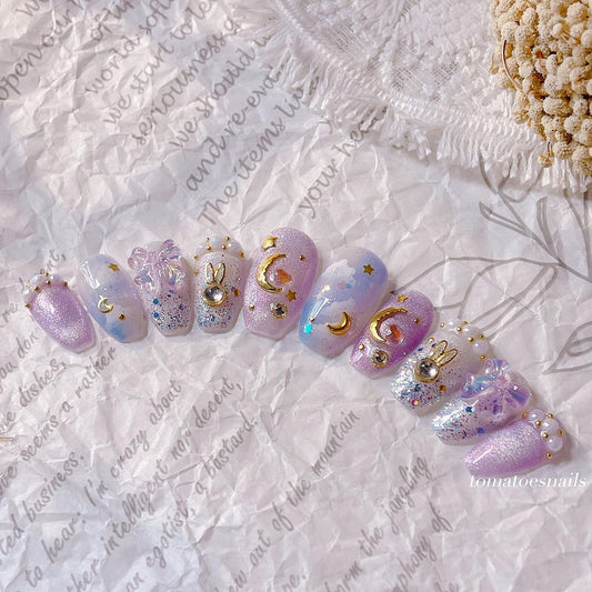 Lilac sky