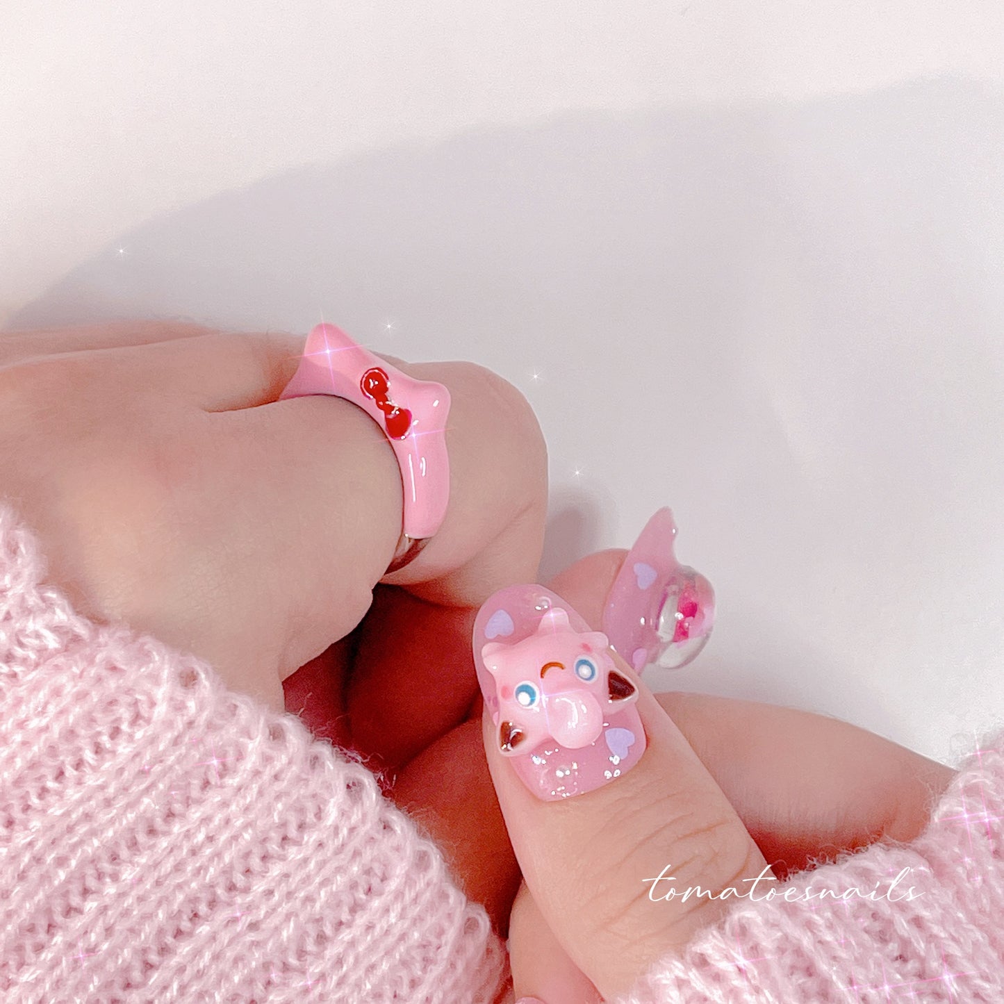 Pink Puffy
