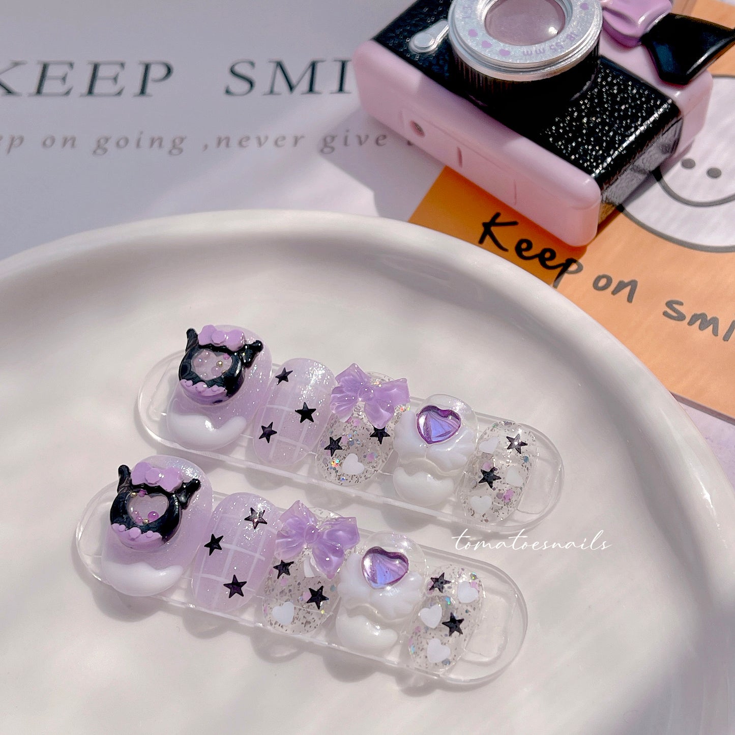 Mini Purple Tamagotchi Shaker