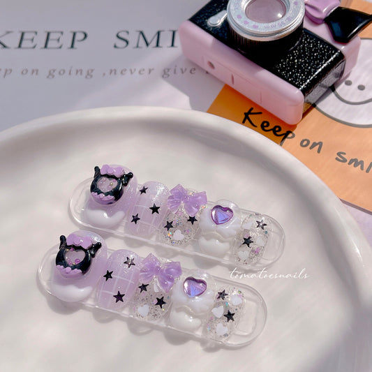 Mini Purple Tamagotchi Shaker