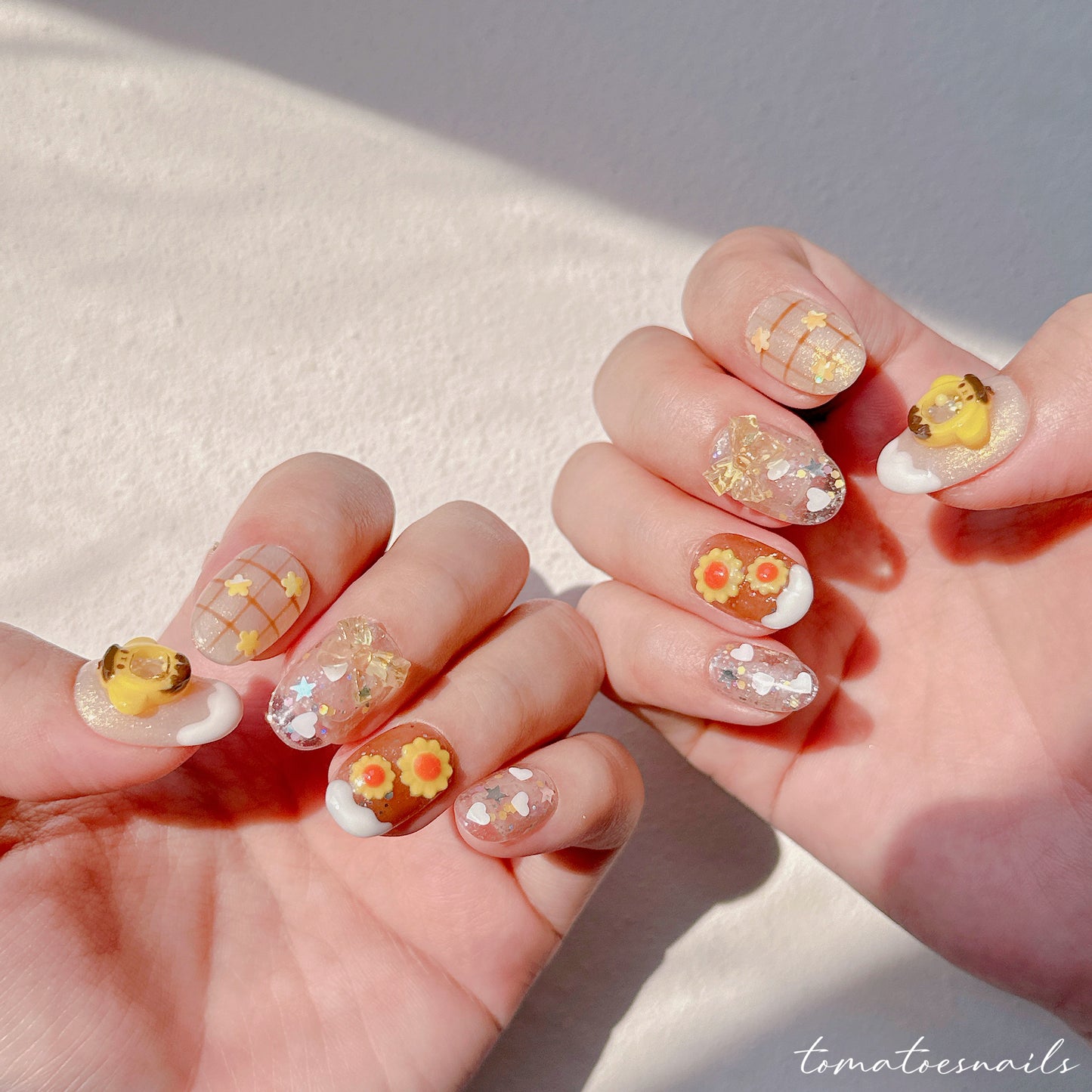 Mini Yellow Tamagotchi Shaker