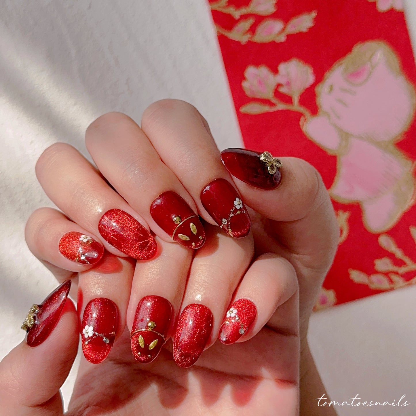 Lucky In Red