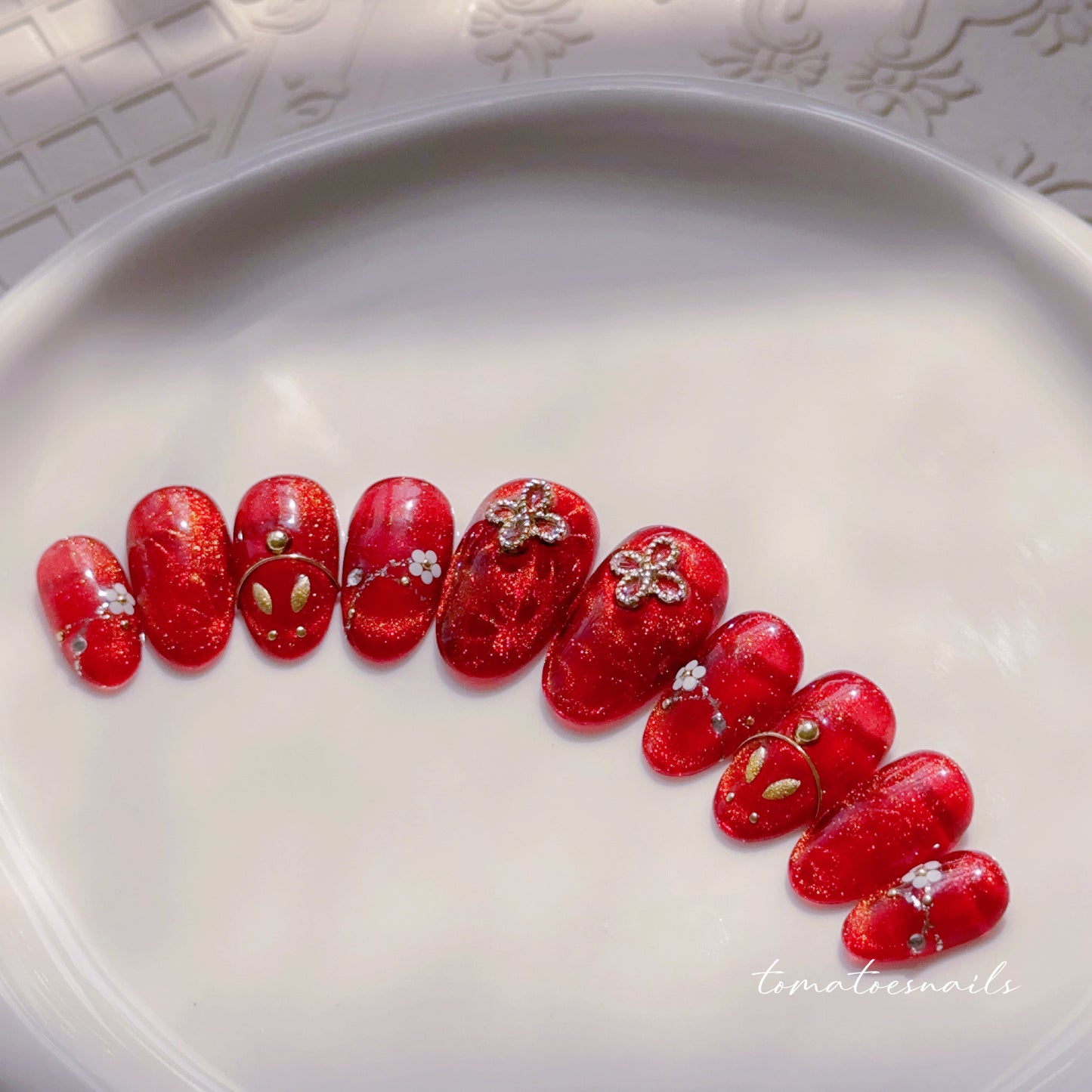 Lucky In Red