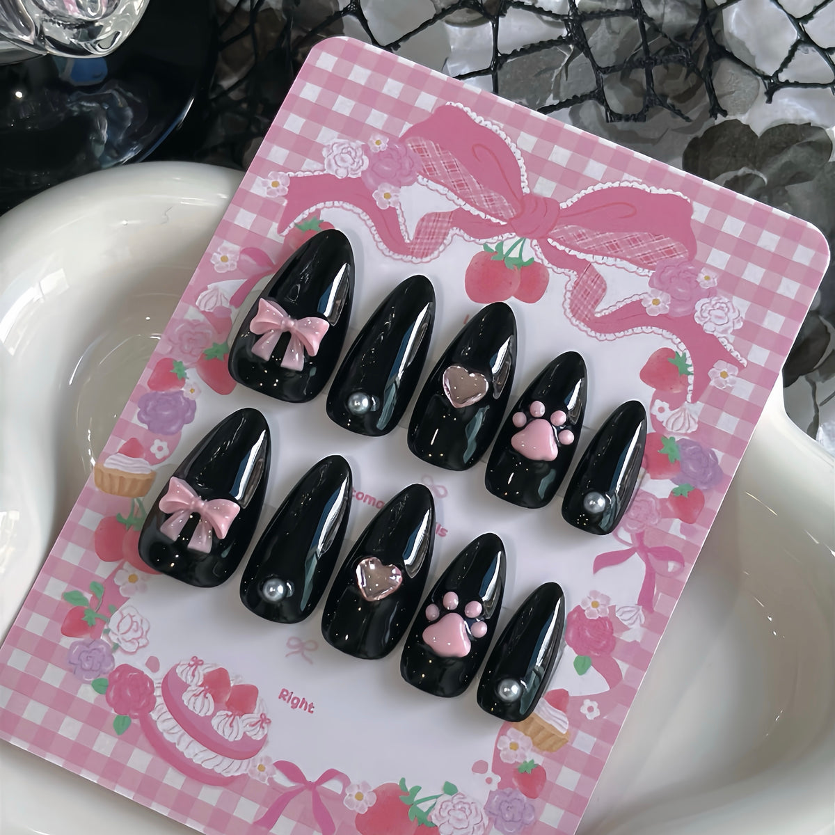 Jelly Bean Paws (Black)
