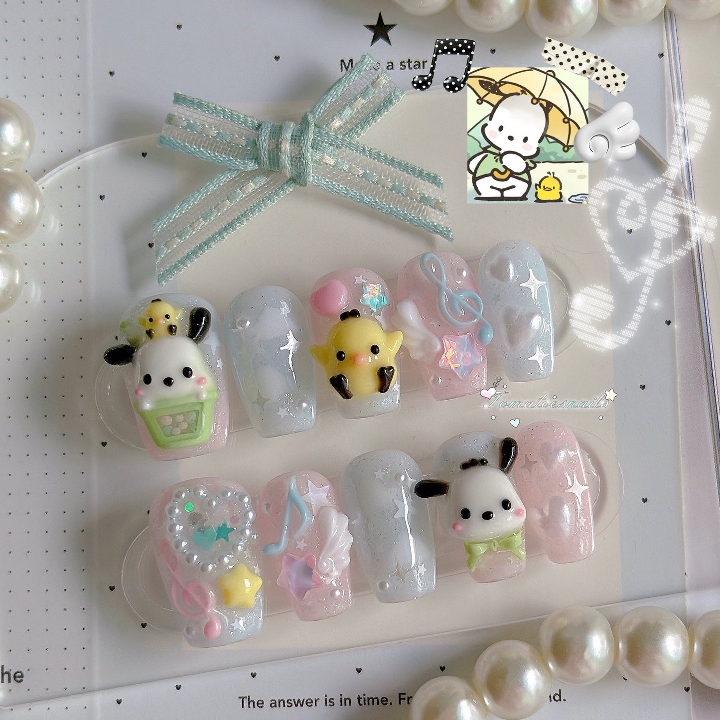 Pastel Boba Clouds