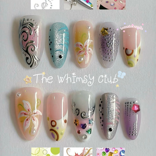 The Whimsy Club (Gold chrome option)
