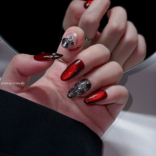 Ruby Empress (B/W lace)