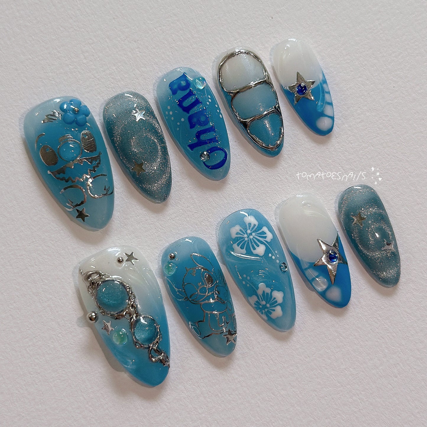 Cyber Alien Blue