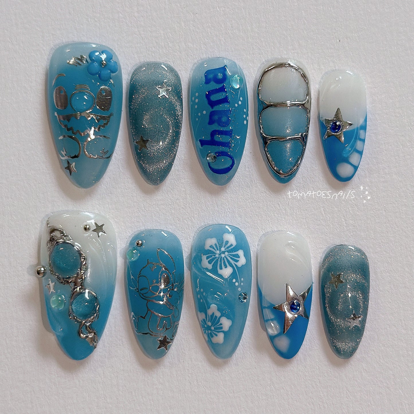 Cyber Alien Blue