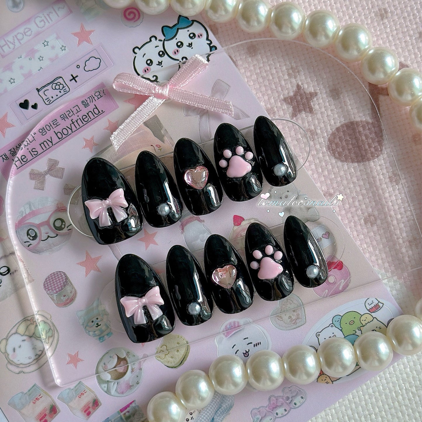 Jelly Bean Paws (Black)