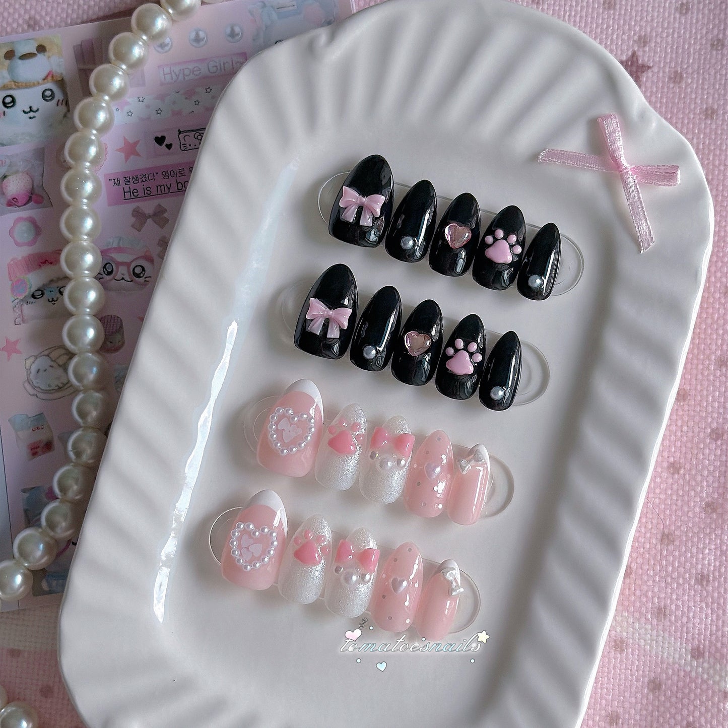 Jelly Bean Paws (Pink)
