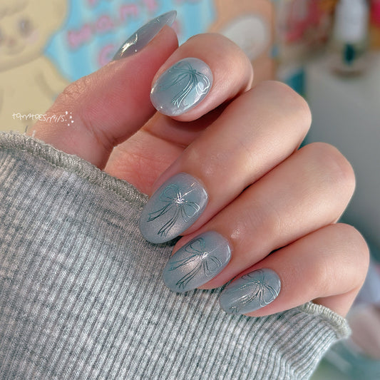 Blue Ribbon Glow