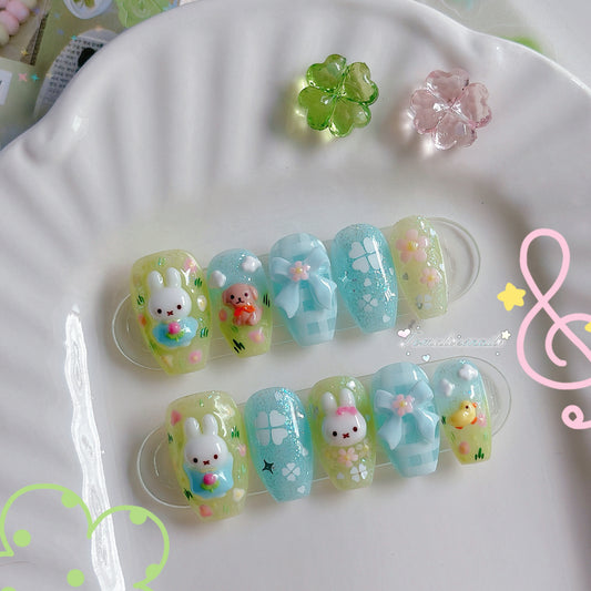 Lucky Clover Bunny