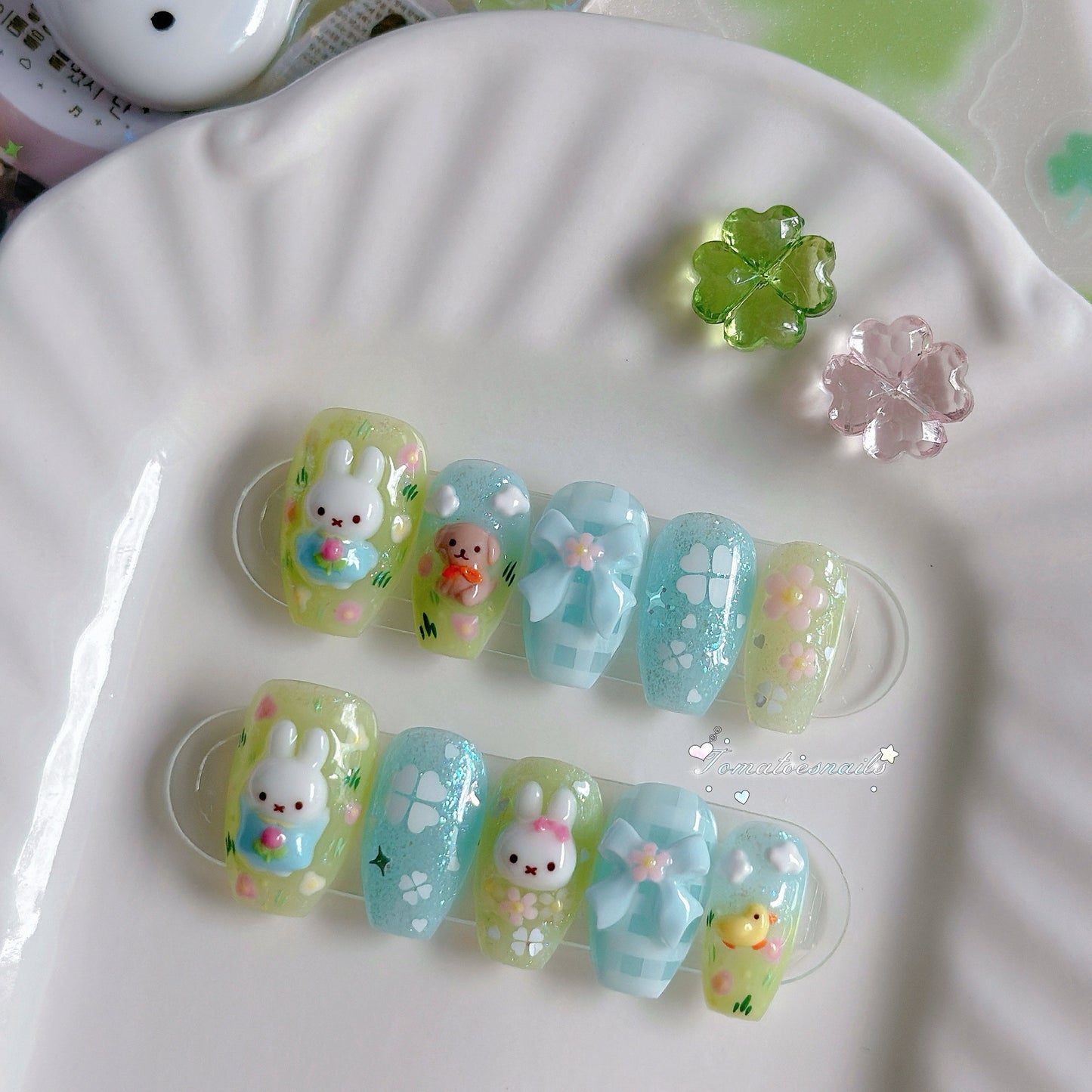 Lucky Clover Bunny
