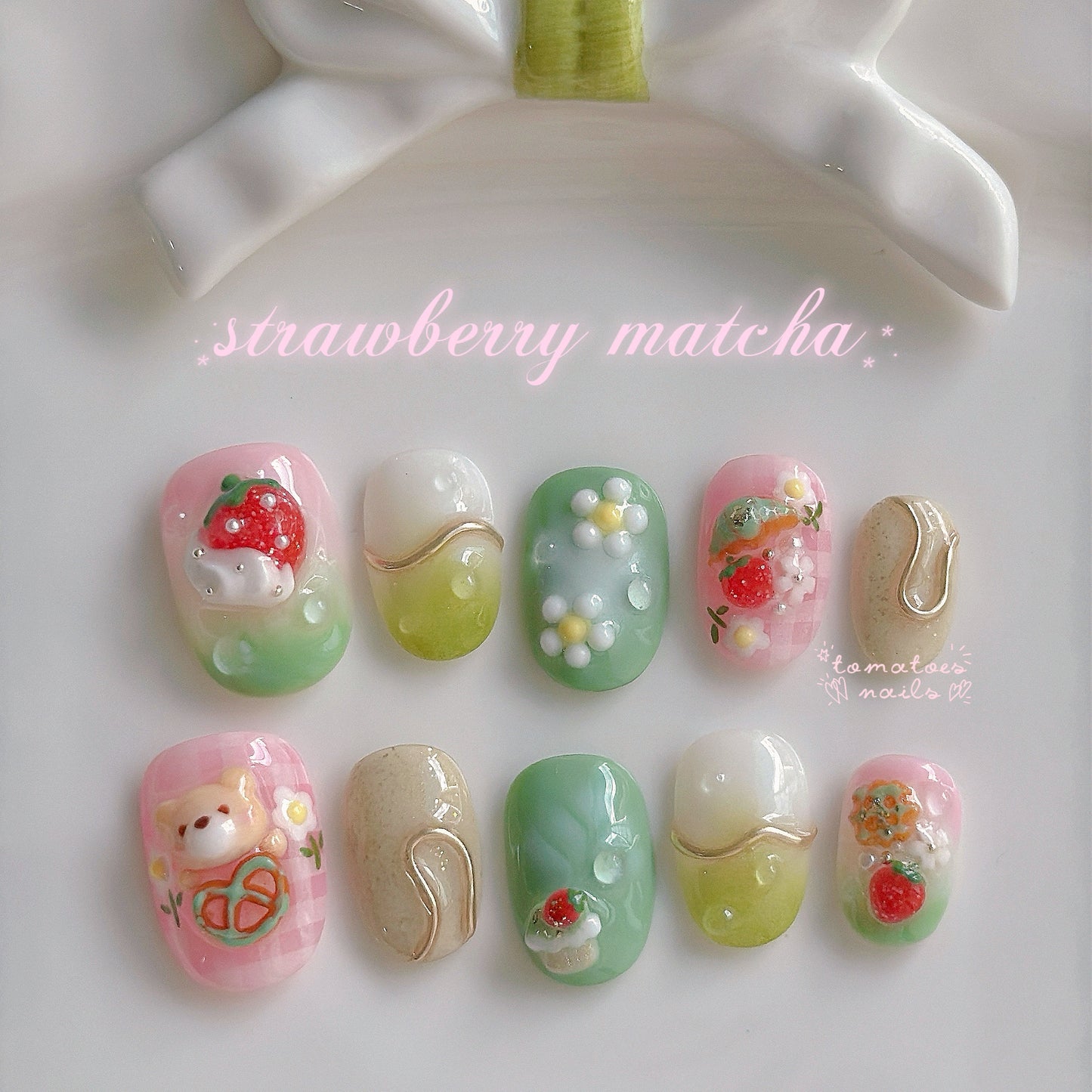 Strawberry Matcha