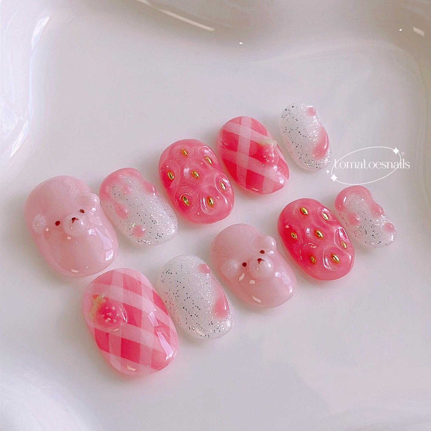 Strawberry Jelly Bear